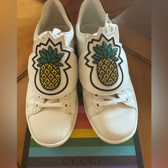 Gucci Ace Sneakers  (gently worn) - Picture 1 of 7